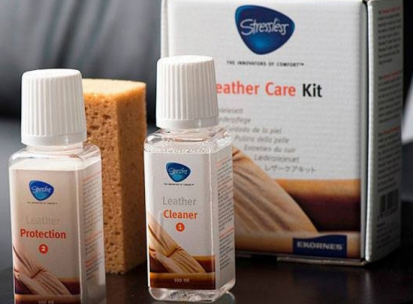 Засіб для догляду за шкірою Stressless Leather Cleaning Kit