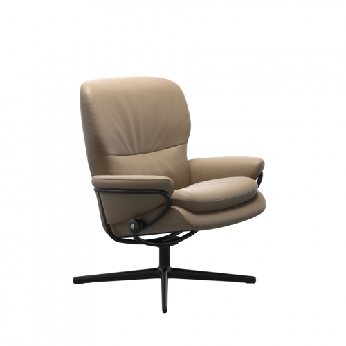 Кресло-реклайнер с пуфом STRESSLESS Rome Cross Low Back