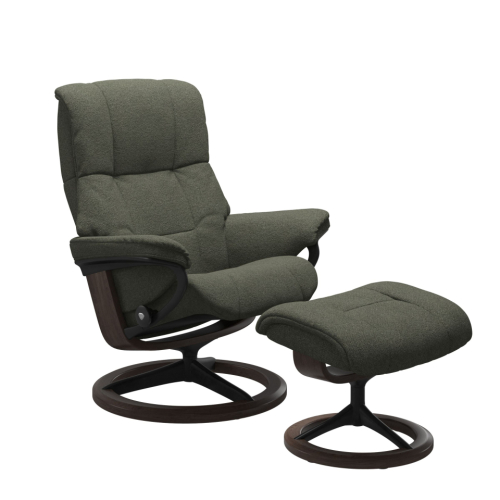 Кресло-реклайнер с пуфом Stressless Mayfair(M) Signature