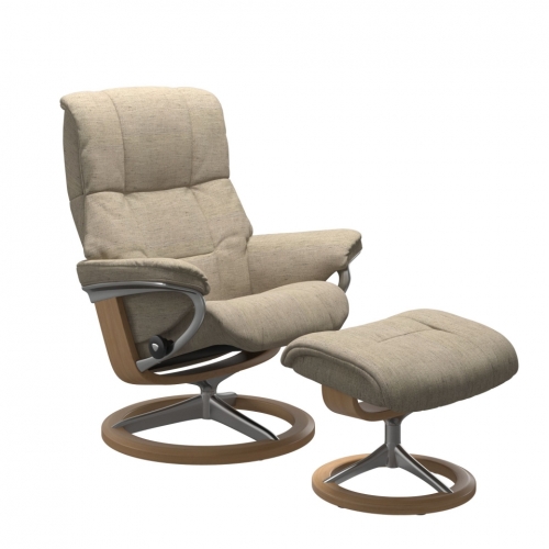 Кресло-реклайнер с пуфом  Stressless Mayfair SIGNATIRE