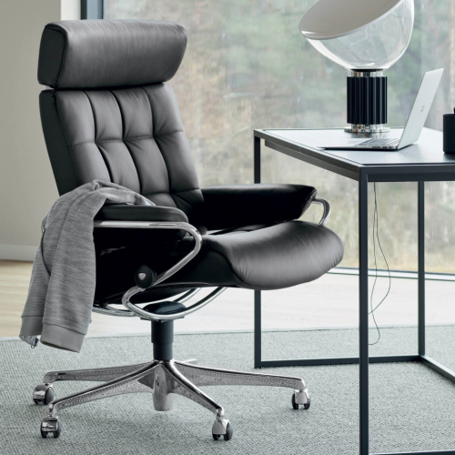 Кресло офисное Stressless London Home Office Adjustable Headrest