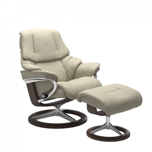 Крісло-реклайнер с пуфом STRESSLESS RENO
